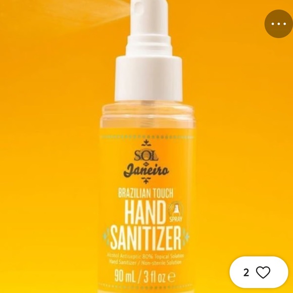 Sol de Janeiro Other - Sol de Janeiro Brazilian Touch Hand Sanitizer Spray Bright Yellow 90ML